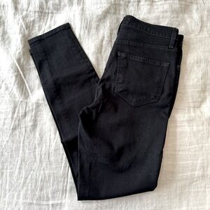 Jeans | Joie Stretch High Rise Black Ankle Skinny 27